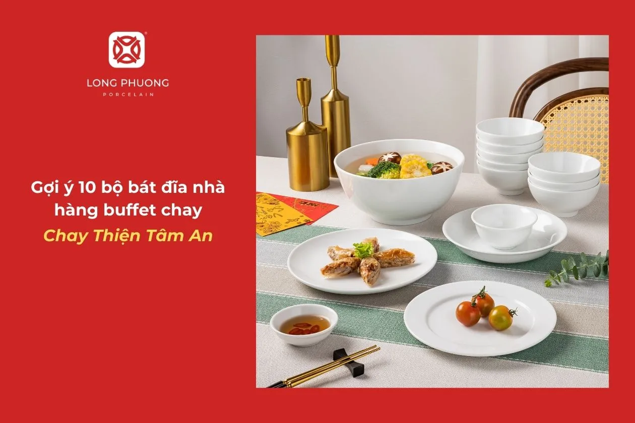 bộ bát đĩa nhà hàng tinh tế