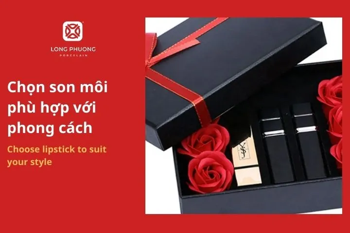 Chọn son môi phù hợp với phong cách