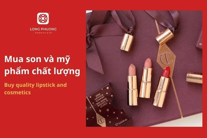 Mua son và mỹ phẩm chất lượng