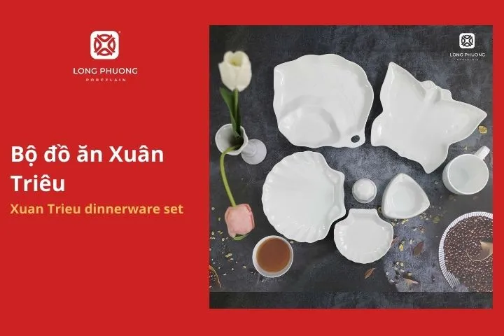 Gợi ý quà tặng Bộ chén đĩa Xuân Triêu