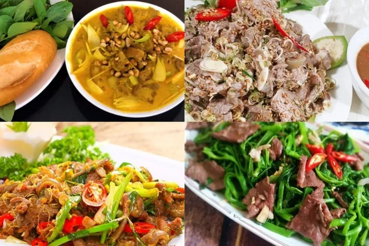 các món ngon từ thịt dê