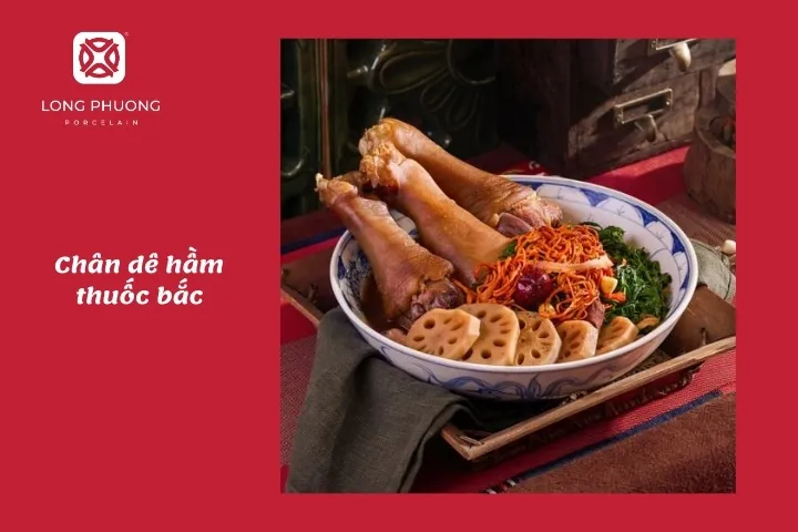 dê nấu món gì ngon - chân dê hầm thuốc bắc