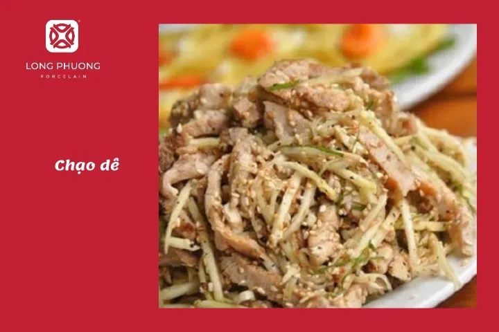 món ngon từ dê - dê chạo