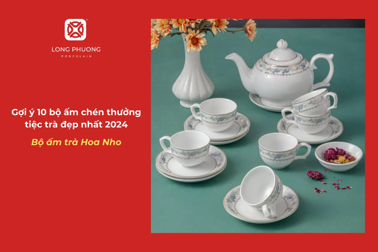 gợi ý bộ ấm chén đẹp