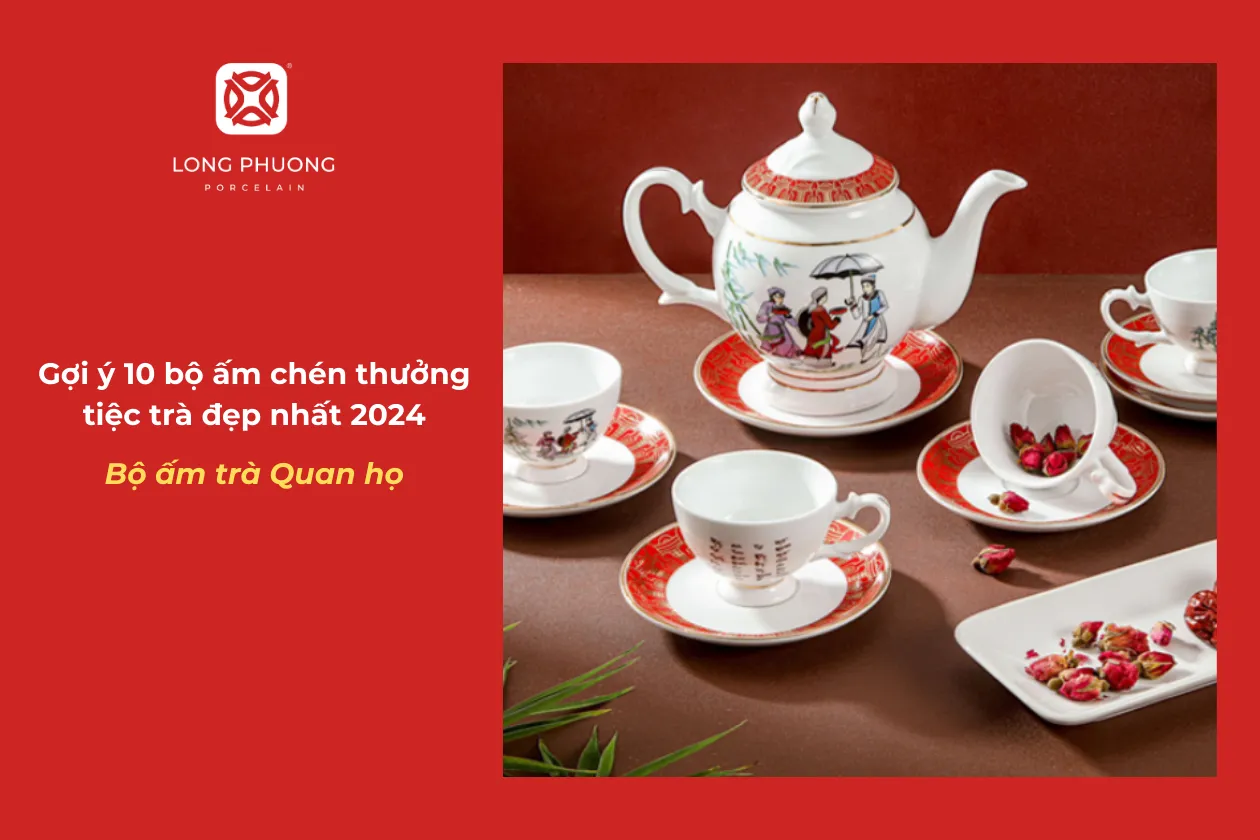 bộ tách trà cao cấp