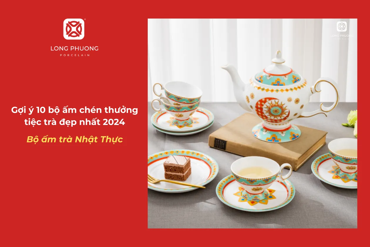 bộ tách trà Nhật thực