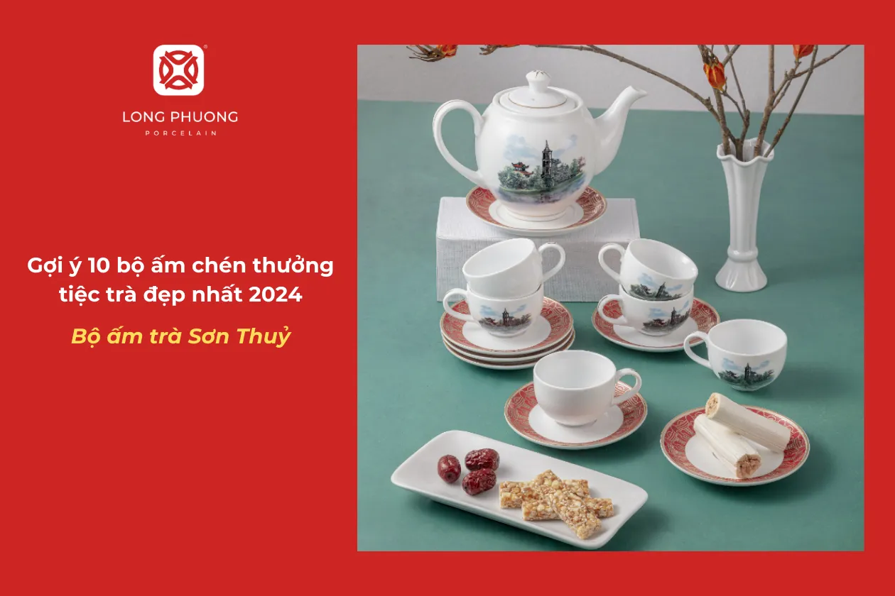 bộ ấm trà sơn thuỷ