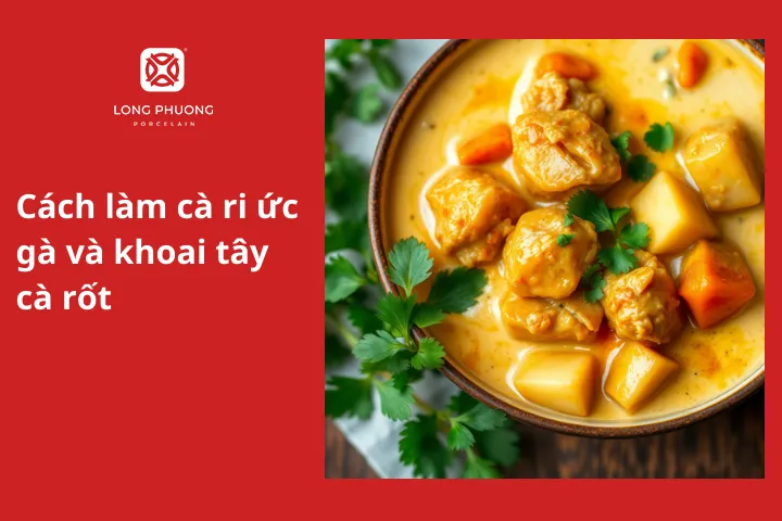 Cách làm cà ri ức gà và khoai tây cà rốt