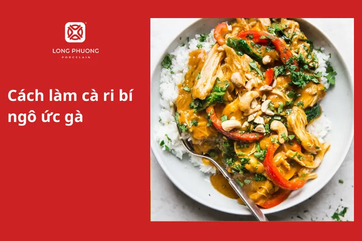 Cách làm cà ri bí ngô ức gà