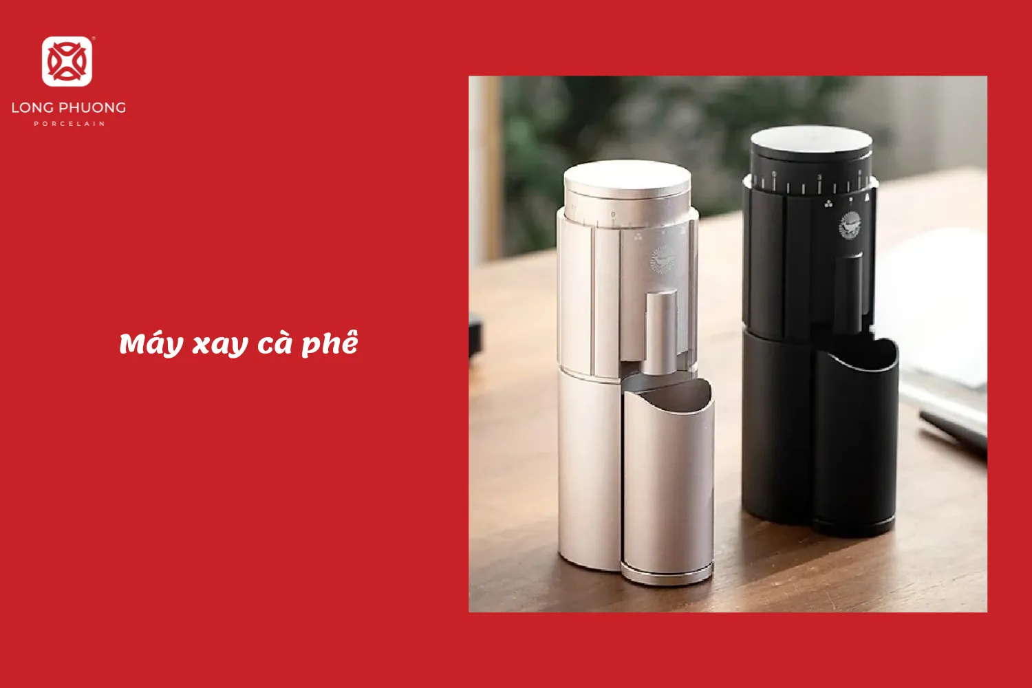 tặng bố máy xay cà phê