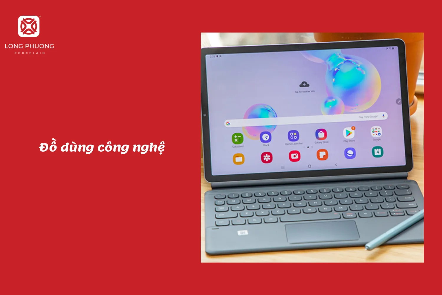 đồ dùng công nghệ hiện đại tặng bố