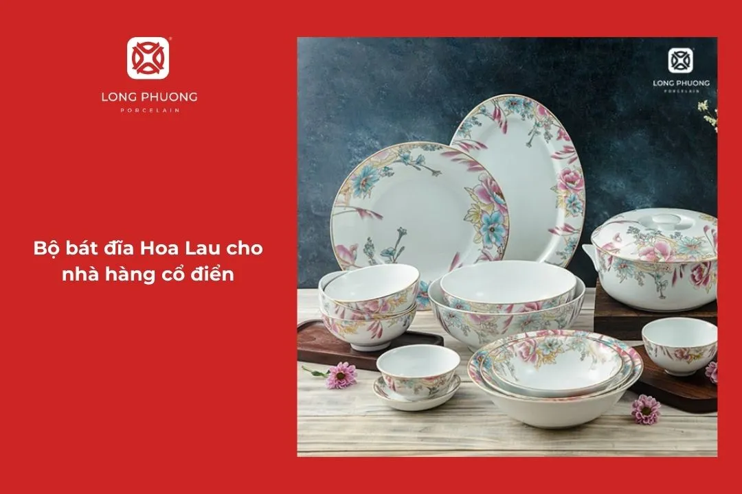 bát đĩa cho nhà hàng truyền thống