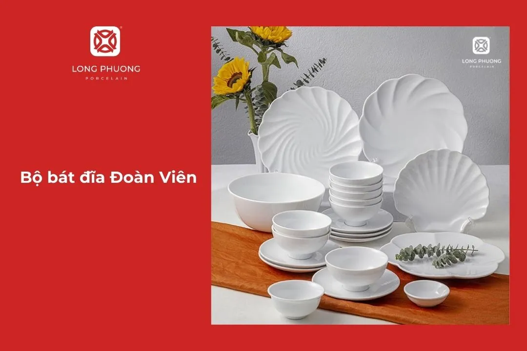 bát đĩa đoàn viên