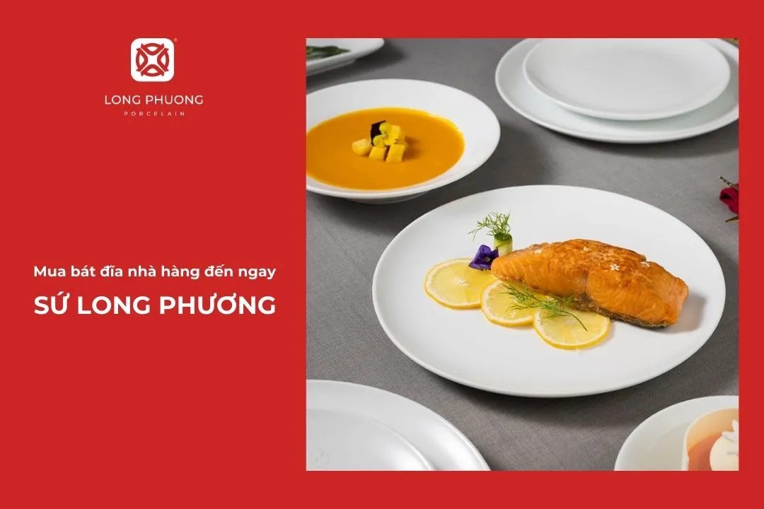 mua bát đĩa nhà hàng ở nghệ an tại long phương