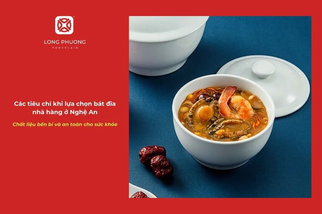 các tiêu chí lựa chọn bát đĩa cho nhà hàng