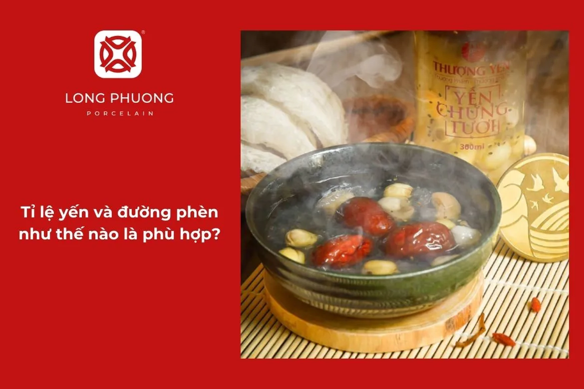 cách chưng yến với đường phèn bổ dưỡng