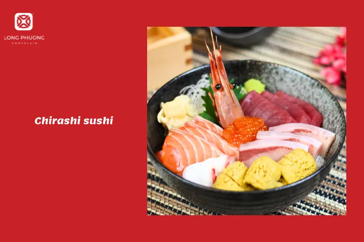 Chirashi sushi cực dễ làm