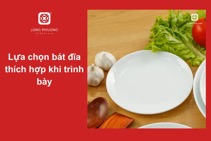 Chọn bát đĩa sứ để thưởng thức món thịt cừu trọn vẹn hương vị và bắt mắt hơn