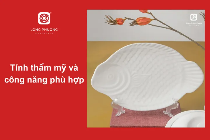 Tính thẩm mỹ của bát đĩa tạo ra sự chuyên nghiệp cho nhà hàng Nhật Bản
