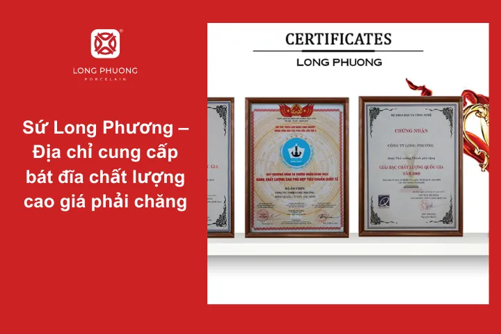 Sứ Long Phương - Địa chỉ cung cấp bát đĩa sứ nhà hàng uy tín
