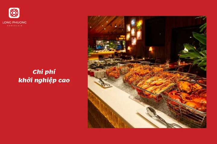 Kinh doanh nhà hàng buffet cần có rất nhiều thiết bị, vật dụng
