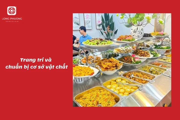 Lựa chọn máy móc, cơ sở vật chất cần cân đối với ngân sách