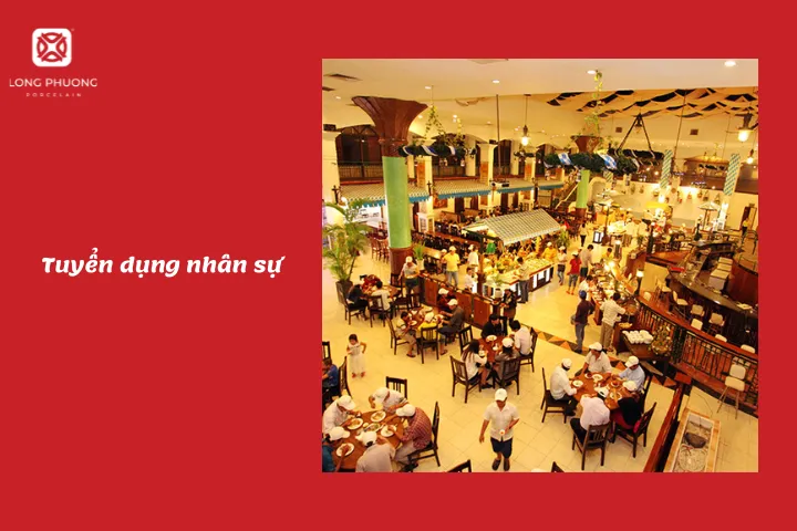 Nhân sự cần được đào tạo cẩn thận từ nghiệp vụ đến thái độ để mang đến cho khách trải nghiệm tốt nhất