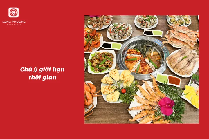 Một số nhà hàng cũng giới hạn thời gian phục vụ thực khách nên đây là một yếu tố cần lưu tâm khi tìm địa chỉ ăn uống