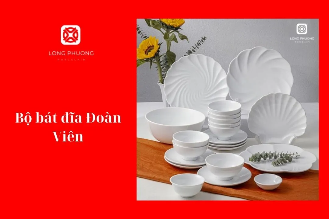 bộ chén đĩa đoàn viên
