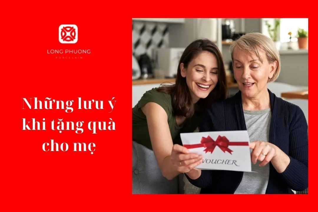 lưu ý khi mua quà cho mẹ