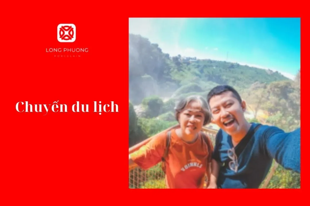 chuyến du lịch cùng mẹ