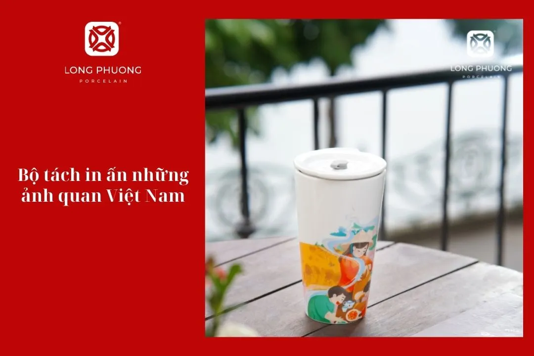 cốc sứ sum vầy thành ý