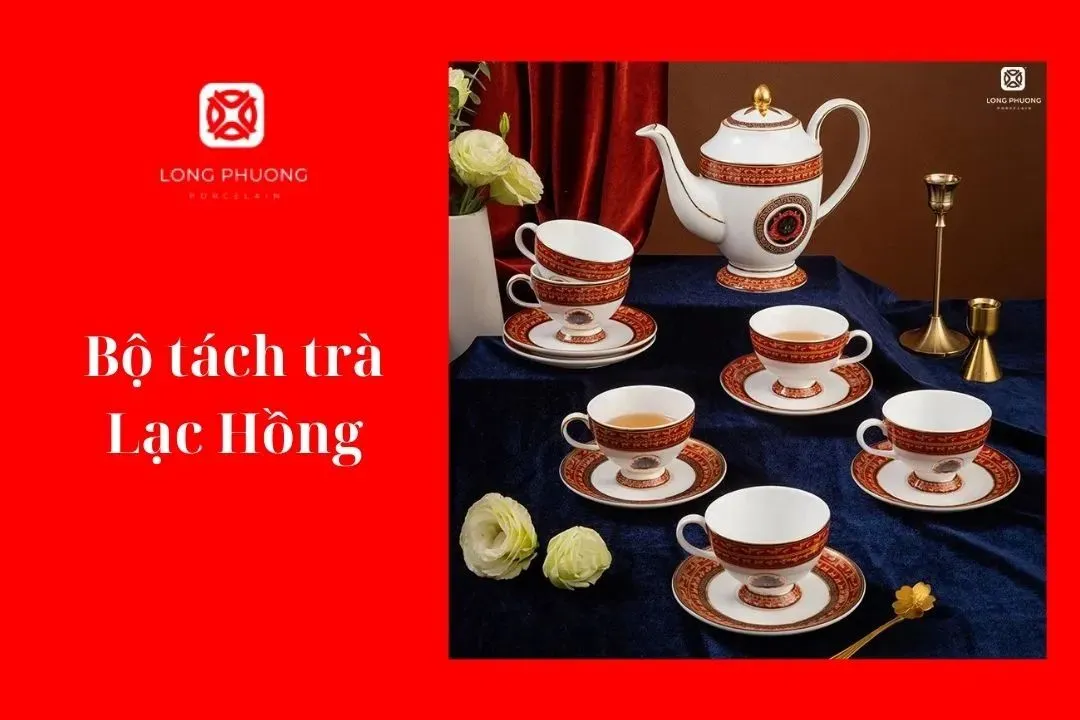 bộ ấm trà lạc hồng