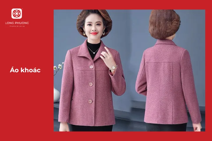 Áo khoác cũng là một lựa chọn để tặng Mẹ sinh nhật