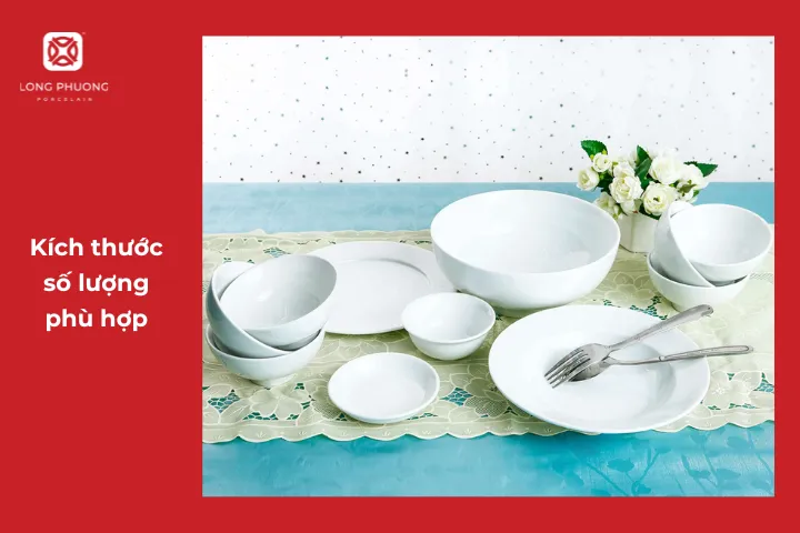 Số lượng và kích thước sản phẩm cần lựa chọn kỹ lưỡng