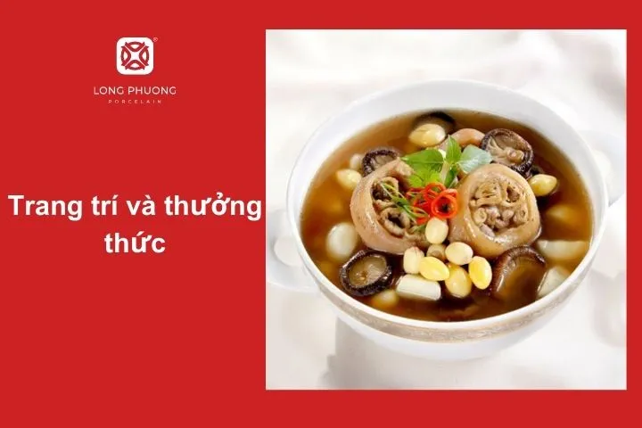 Cách trang trí đơn giản nhưng tinh tế sẽ giúp món ăn trông bắt mắt và thêm phần hấp dẫn