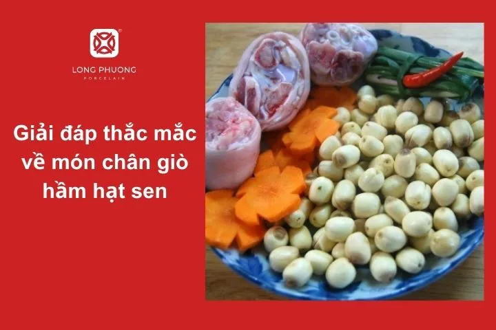 Món chân giò hầm hạt sen có rất nhiều lợi ích cho sức khỏe.