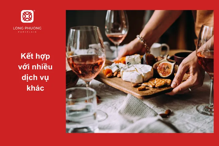 Dễ dàng kết hợp với các món ăn khác để mở rộng đối tượng, tăng doanh số, mang đến trải nghiệm tốt cho thực khách