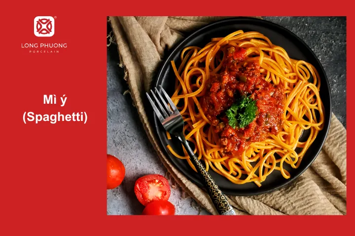 Mì Ý là món ăn phổ biến trong ẩm thực Ý