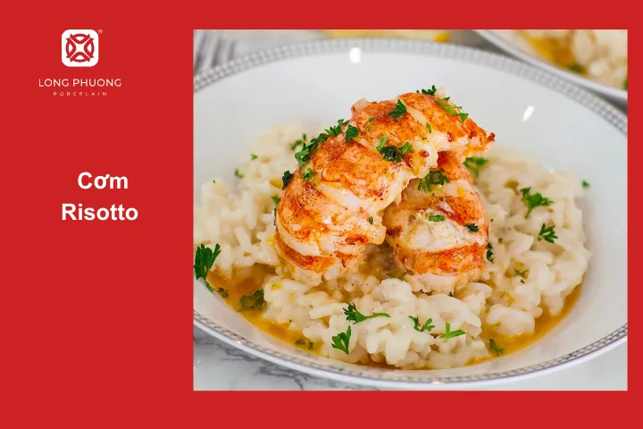 Cơm Risotto có rất nhiều biến thể, kết hợp với nhiều nguyên liệu khác nhau