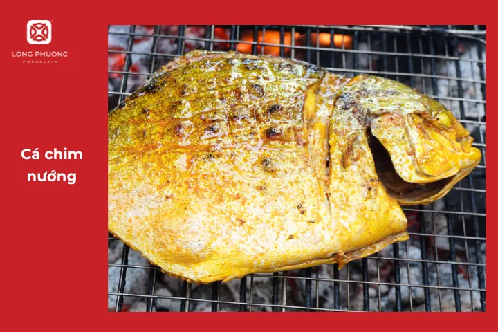 Cá chim nướng giữ được hương vị tự nhiên của cá, càng thơm ngon hơn khi kết hợp với các loại gia vị
