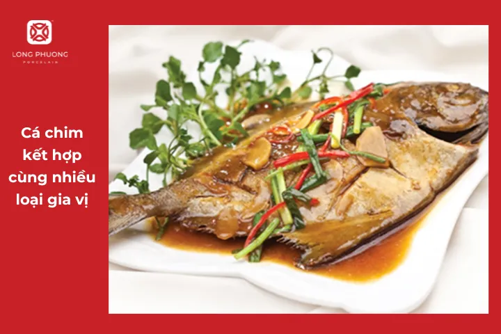 Gia vị sẽ giúp các món ăn từ cá chim trở nên đậm đà, hấp dẫn hơn