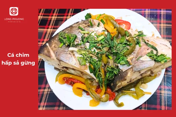 Cá chim hấp giữ được hương vị thơm ngon của hải sản tượi khi thưởng thức