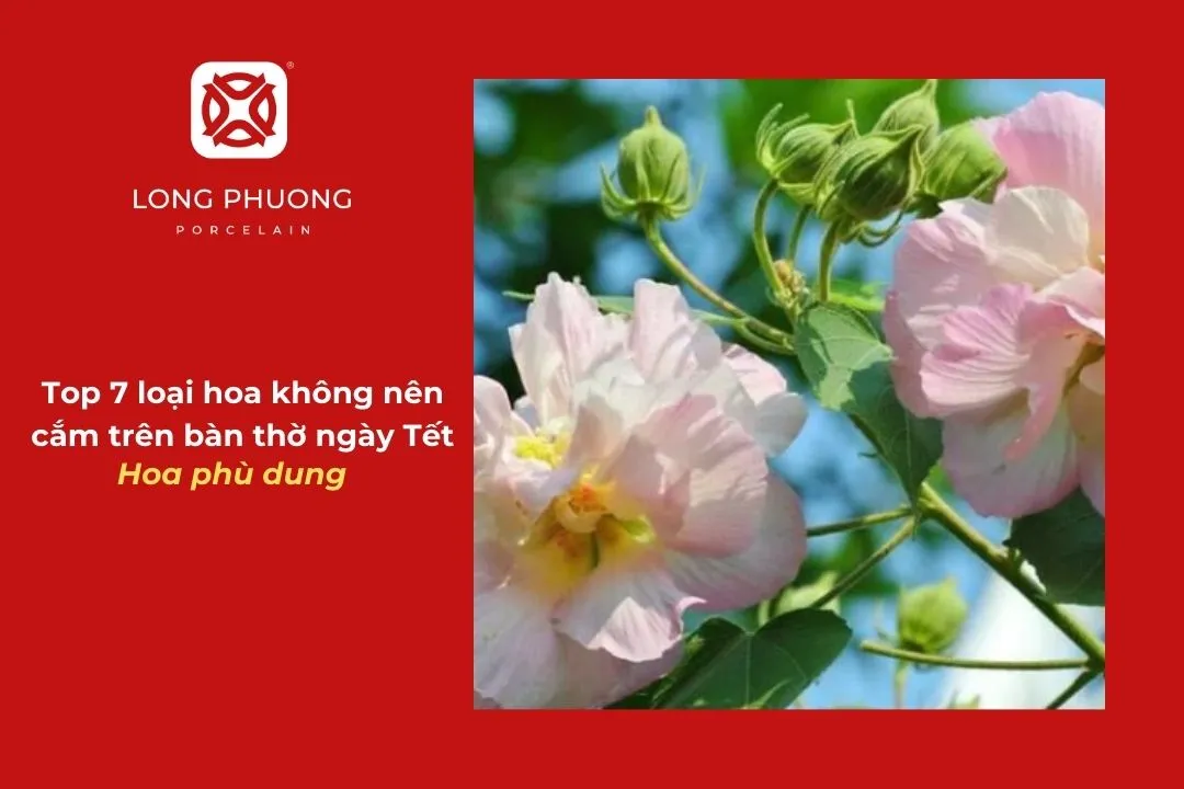 mẫu hoa nào kiêng cắm trên bàn thờ