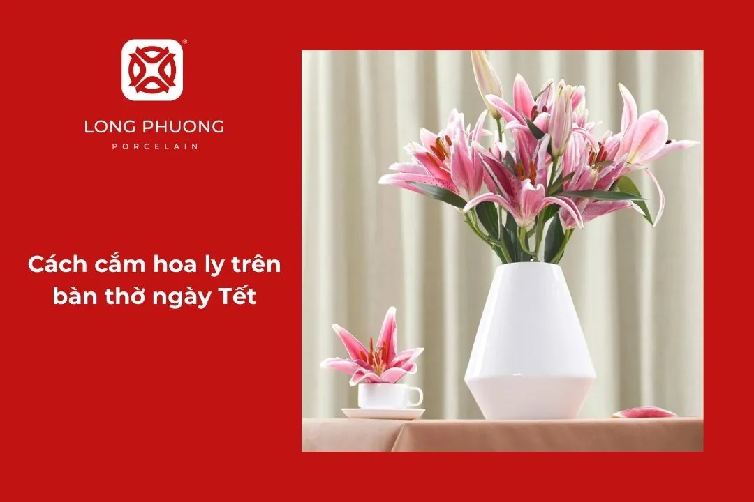 mẫu cắm hoa bàn thờ đẹp