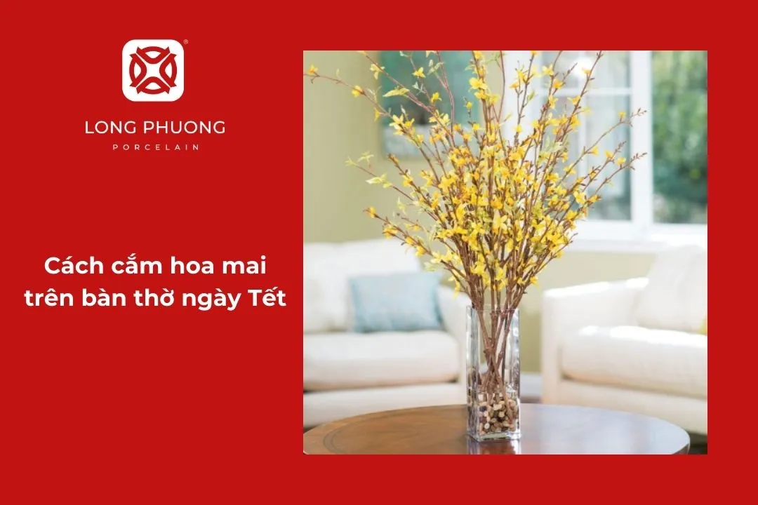 gợi ý mẫu cắm hoa bàn thờ đẹp