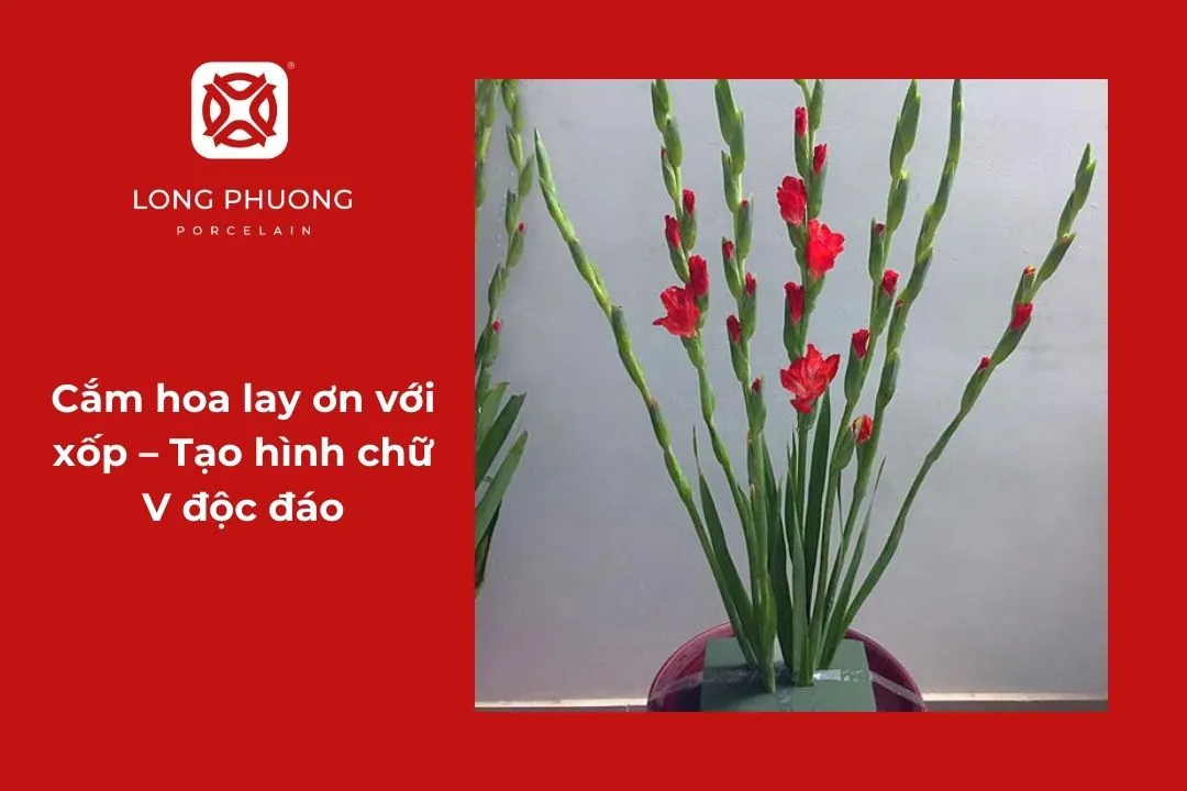 15 cách cắm hoa lay ơn đẹp