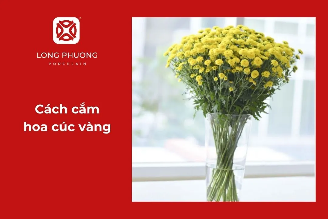 cắm hoa để bàn ngày tết
