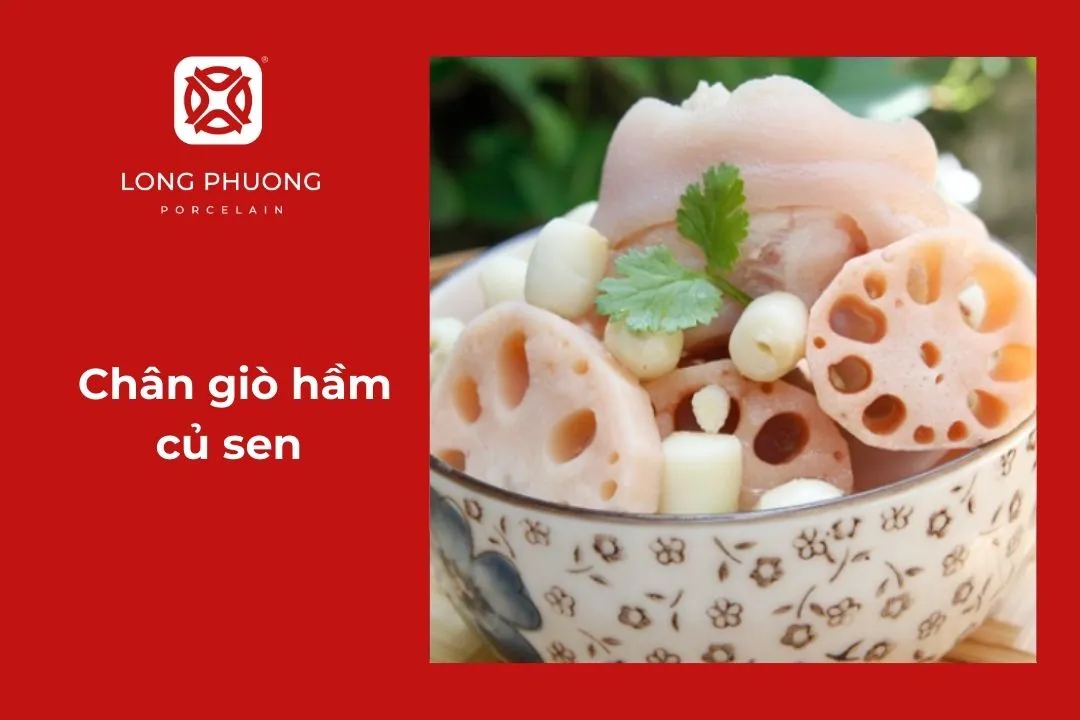 giò hầm củ sen