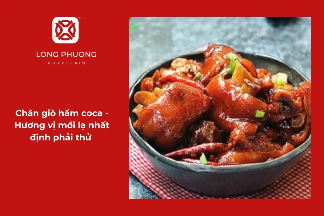 Chân giò hầm coca